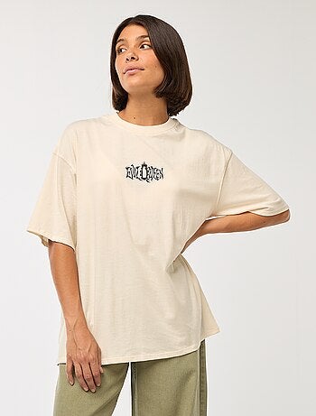 T-shirt à col rond 'Villains' 'Disney'