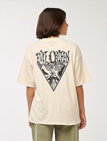 T-shirt à col rond 'Villains' 'Disney'