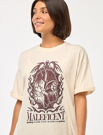 T-shirt à col rond 'Villains' 'Disney'