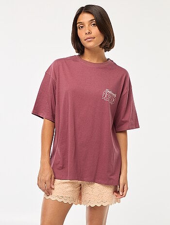 T-shirt à col rond 'Villains' 'Disney'