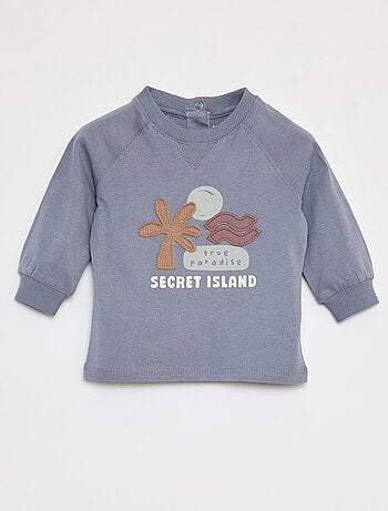 T-shirt à imprimé 'Secret Island'