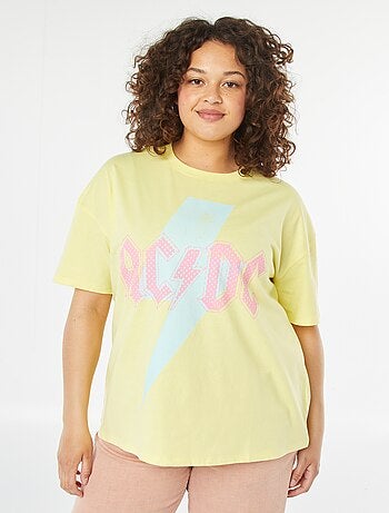T-shirt à manches courtes 'ACDC'