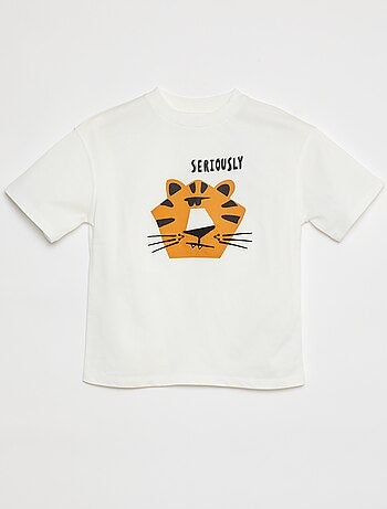 T-shirt à manches courtes avec animation