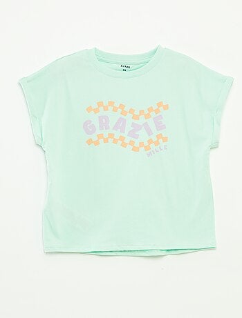 T-shirt à manches courtes avec animation