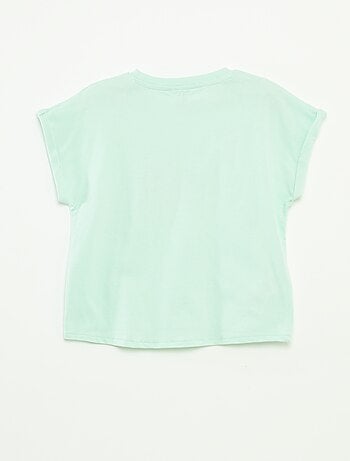 T-shirt à manches courtes avec animation