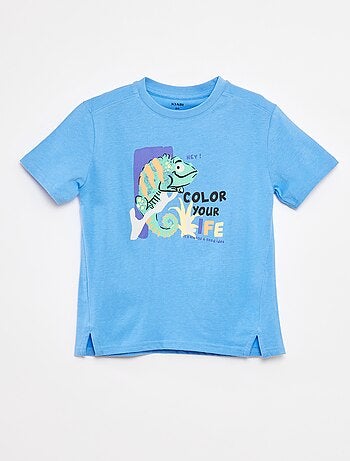 T-shirt à manches courtes avec animation
