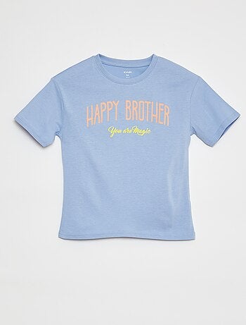 T-shirt à manches courtes avec animation Brother