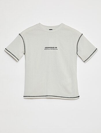 T-shirt à manches courtes avec animation