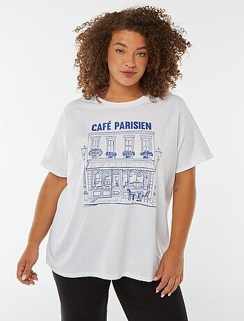 T-shirt à manches courtes avec imprimé