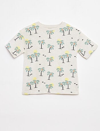 T-shirt à manches courtes avec imprimé