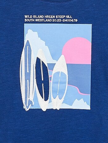 T-shirt à manches courtes avec imprimé