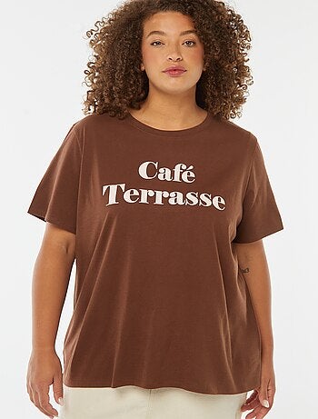 T-shirt à manches courtes avec imprimé