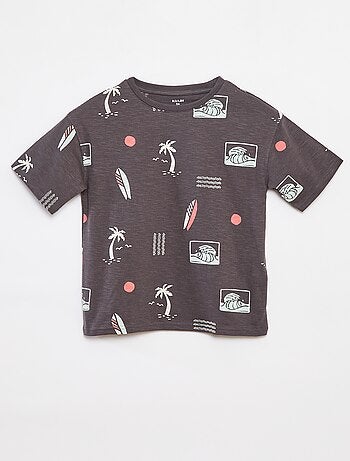 T-shirt à manches courtes avec imprimé