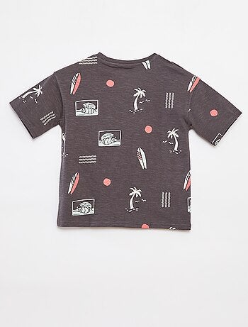 T-shirt à manches courtes avec imprimé
