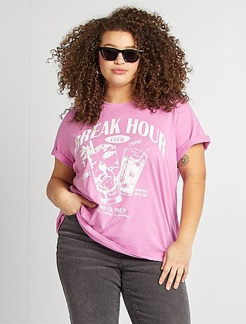 T-shirt à manches courtes avec imprimé