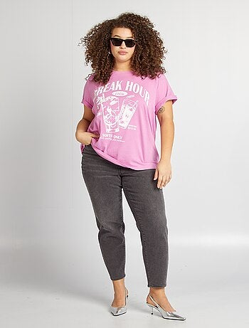 T-shirt à manches courtes avec imprimé