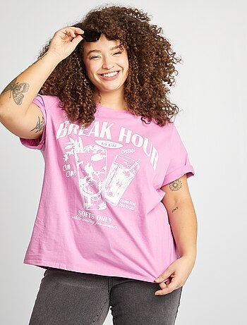 T-shirt à manches courtes avec imprimé