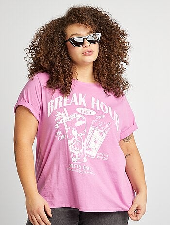 T-shirt à manches courtes avec imprimé