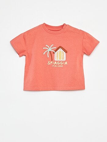 T-shirt à manches courtes avec imprimé