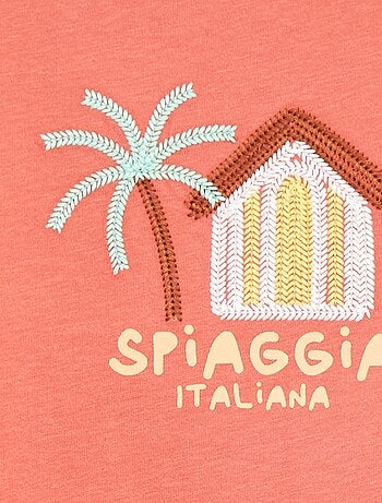 T-shirt à manches courtes avec imprimé