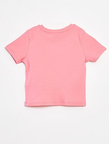 T-shirt à manches courtes avec nœuds décoratifs