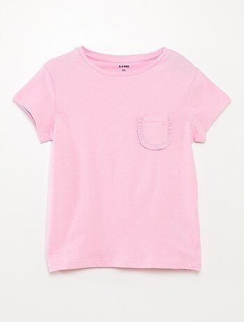 T-shirt à manches courtes avec poche poitrine