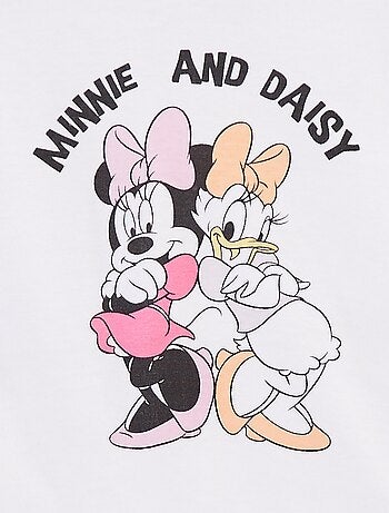 T-shirt à manches courtes cropped 'Minnie' 'Disney'