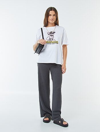 T-shirt à manches courtes et col rond 'Disney'