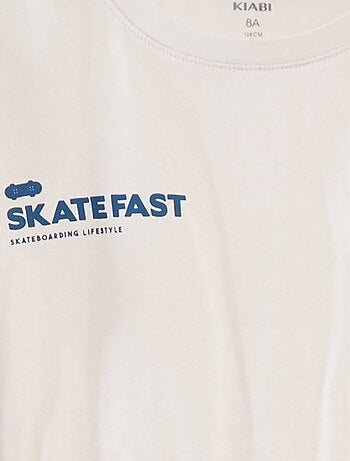 T-shirt à manches courtes et col rond