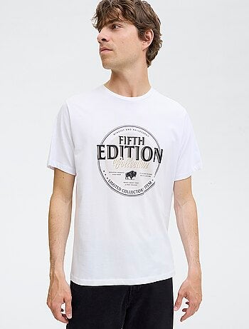 T-shirt à manches courtes imprimé
