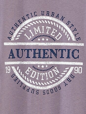 T-shirt à manches courtes imprimé 'Produkt'