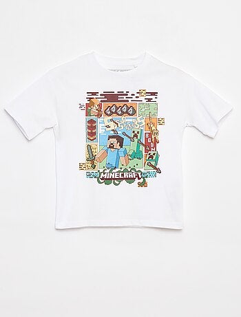 T-shirt à manches courtes 'Minecraft'