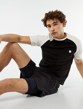 T-shirt à manches courtes raglan