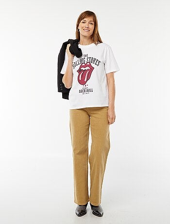 T-shirt à manches courtes 'Rolling Stones'