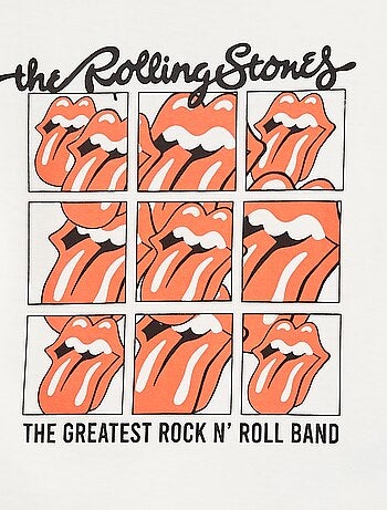 T-shirt à manches courtes 'Rolling Stones'