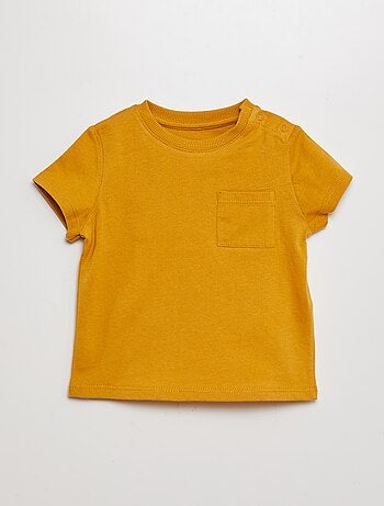 T-shirt à manches courtes uni