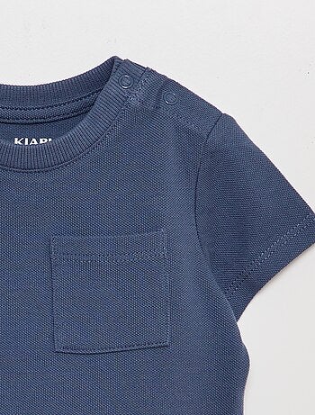 T-shirt à manches courtes uni