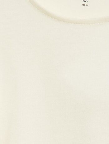 T-shirt à manches courtes volantées