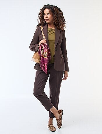 T-shirt à manches longue et col rond