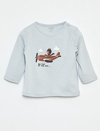 T-shirt à manches longues avec animation
