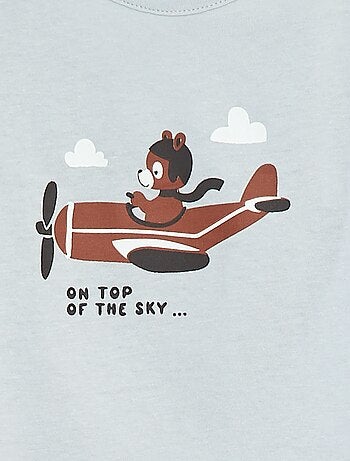 T-shirt à manches longues avec animation
