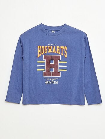 T-shirt à manches longues imprimé 'Harry Potter'