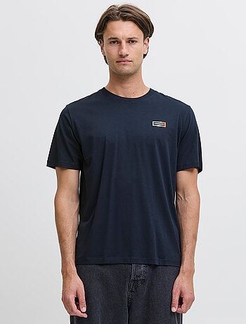 T-shirt à motif en coton