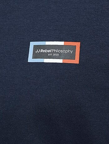 T-shirt à motif en coton 'JJ Rebel'