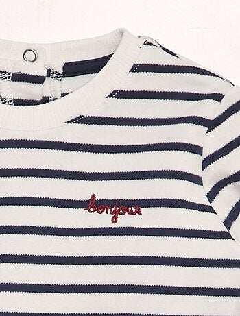 T-shirt à rayures