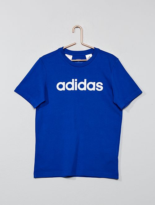 t shirt bleu adidas