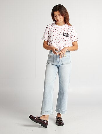 T-shirt avec message EVJF