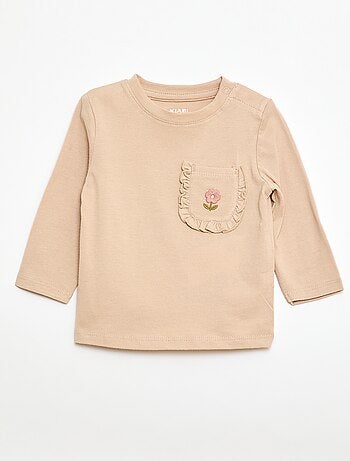 T-shirt avec poche fantaisie