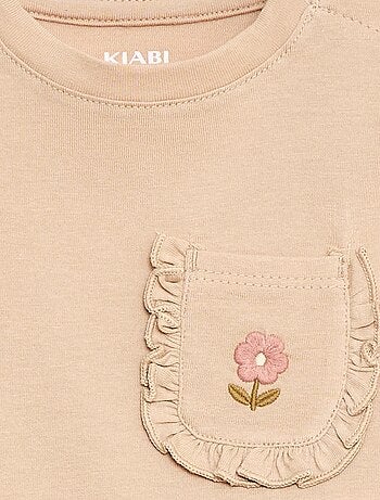T-shirt avec poche fantaisie