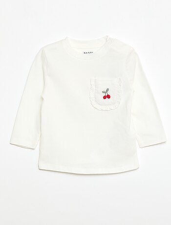 T-shirt avec poche fantaisie